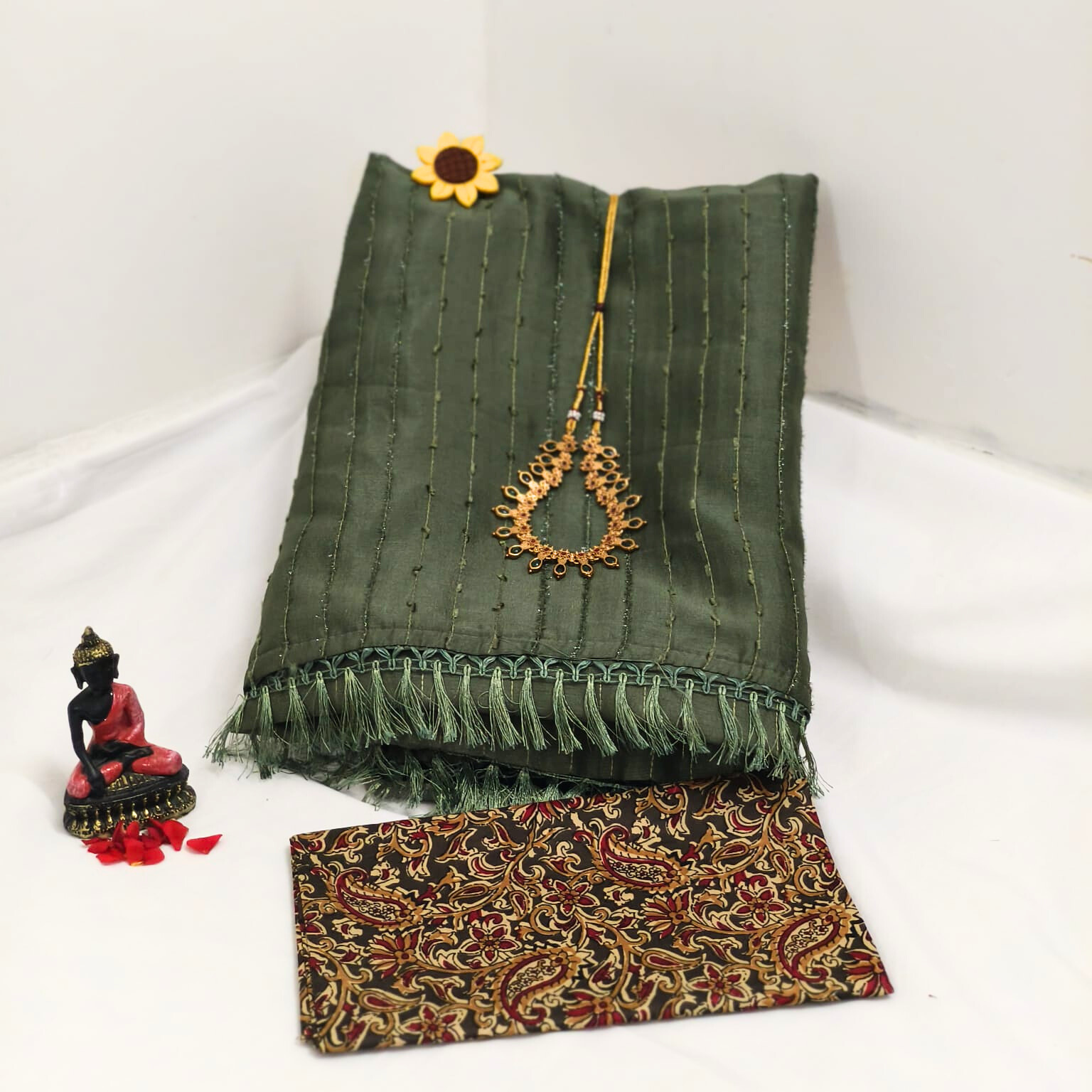 Nandhini Kalamkari Saree